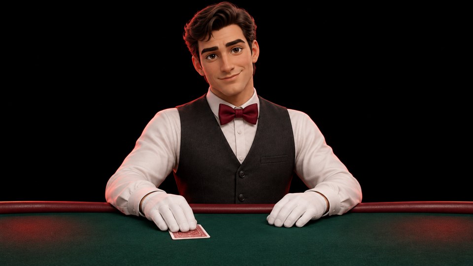 The 4th Gen dealer at the table