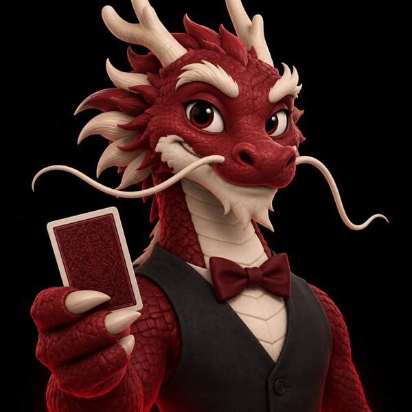 Lucky, the dragon dealer